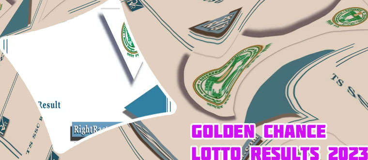 All golden chance lotto result