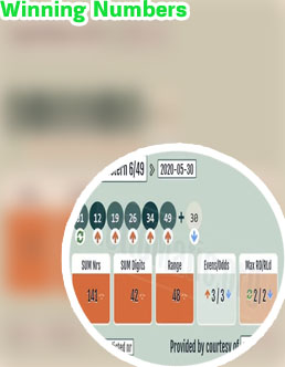 Evening lottery numbers for yesterday