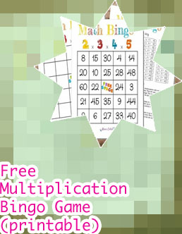 Math bingo free online