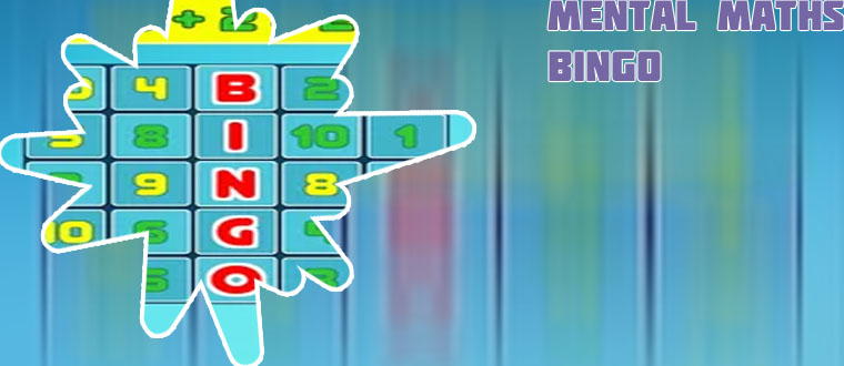 Maths bingo game online