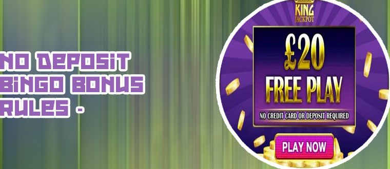 Play bingo no deposit required