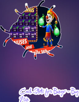 Slot for bingo cash out