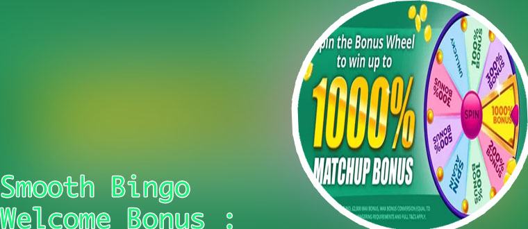 Smooth bingo welcome offer