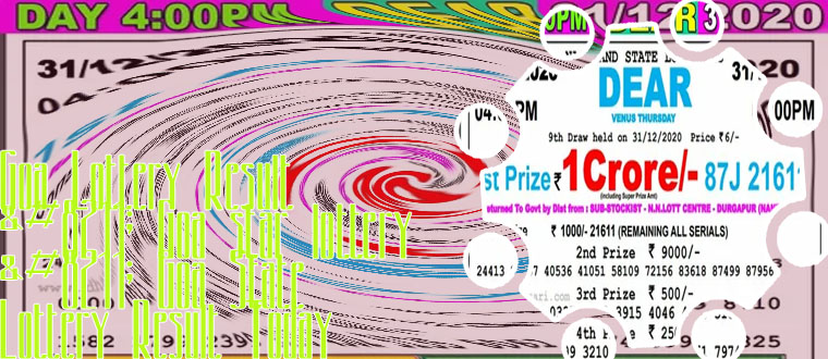 Star lottery result today