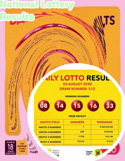 Tonight national lottery results lotto