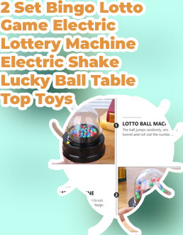 Toy lotto machine
